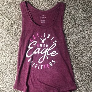 Maroon tank top